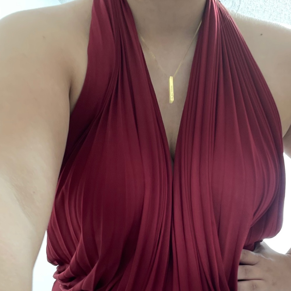 Body suit with open back